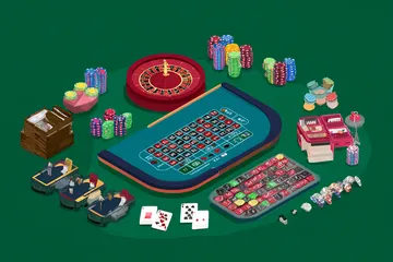 A woman smiling by bright slot machines showing lucky symbols, showcasing the exciting slot offerings at 9777BET.